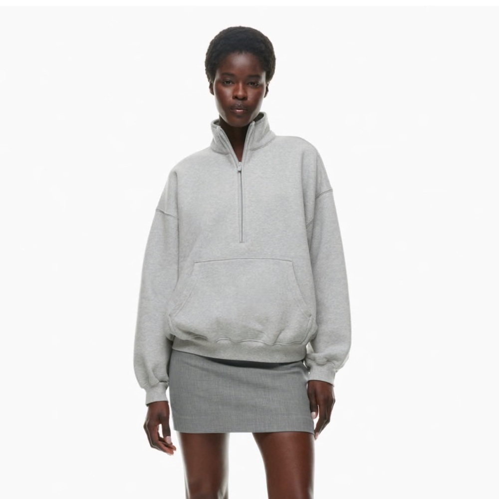 Aritzia Cozy Fleece Mega 1/2 Zip Sweatshirt